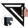Triangle Ruler 12inch Triangle Ruler for Woodworking Square Measuring Tool