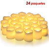 24Pcs Battery Operated LED Tea Lights Candles