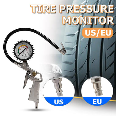 220psi Auto Car Tire Air Pressure Gauge For Car Motorcycle  Tire Repair Tools