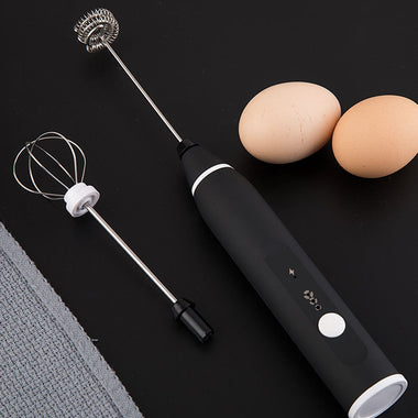3-Speeds Electric Eggs Beater Whisk Coffee