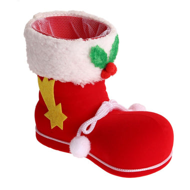 Christmas Gift Candy Boots Home Party Decor
