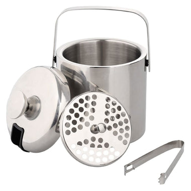 Double Wall Ice Bucket 1.3L 3.2L Stainless steel
