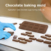 12 Even Chocolate Mold Silicone Non-stick Waffles