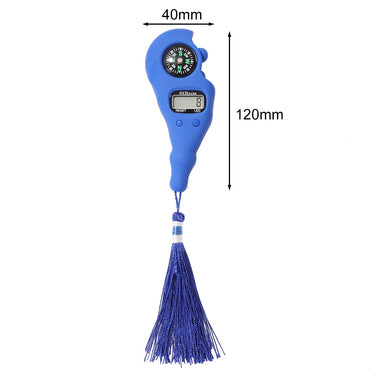 Digital Tasbih Electronic Rosary Tally Counter with Compass Tassel Led Light
