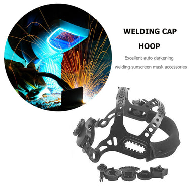 Adjustable Soldering Mask Welder Headband Solar Auto Dark Helmet