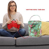 Crochet Hook Case Zipper Bags Organizer Portable Travel Tool Bag