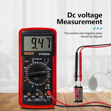ANENG DT-9205A Digital Voltmeter Current Voltage Meter