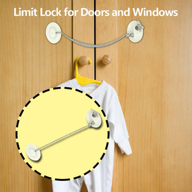 Aluminum Alloy Door Window Lock Child Safety Door Security
