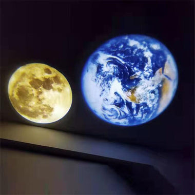LED Moon Earth Projector Lamp