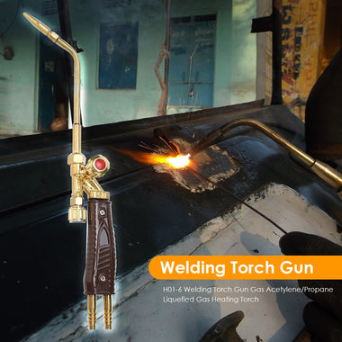 Welding Torch Gun Injection Suction Welding H01-6 Copper Oxygen