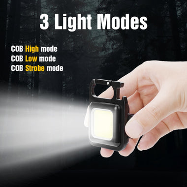 Mini Flashlight Keychain LED Light Pocket LED Work Light