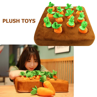Creative Pull Up Carrots Plush Toy