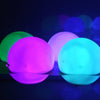 Lawn Lamp Floor LED Bulb Remote Control Luminous Ball Decoration