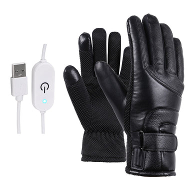 Electric Heated Gloves USB Rechargeable Waterproof Hand Gloves
