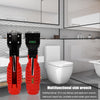 18 in 1 Foldable Water Pipe Wrench Double End Basin Bottom Pliers