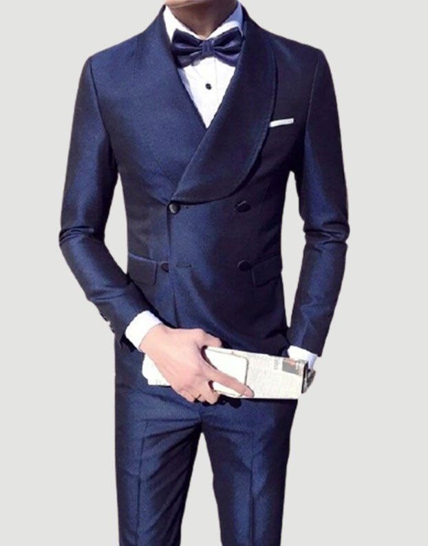 Fashion elegant groom tuxedos burgundy costme Suits