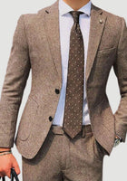British Pattern Custom Made Wool Suits