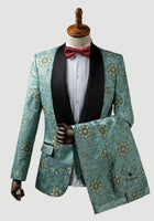 Lotus Flower High-grade Jacquard Suits