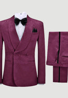 Two Pieces Blazer Pants Double Breasted Groom Tuxedo