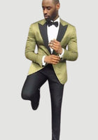 Shinny Wedding And Party Tuxedos For Men