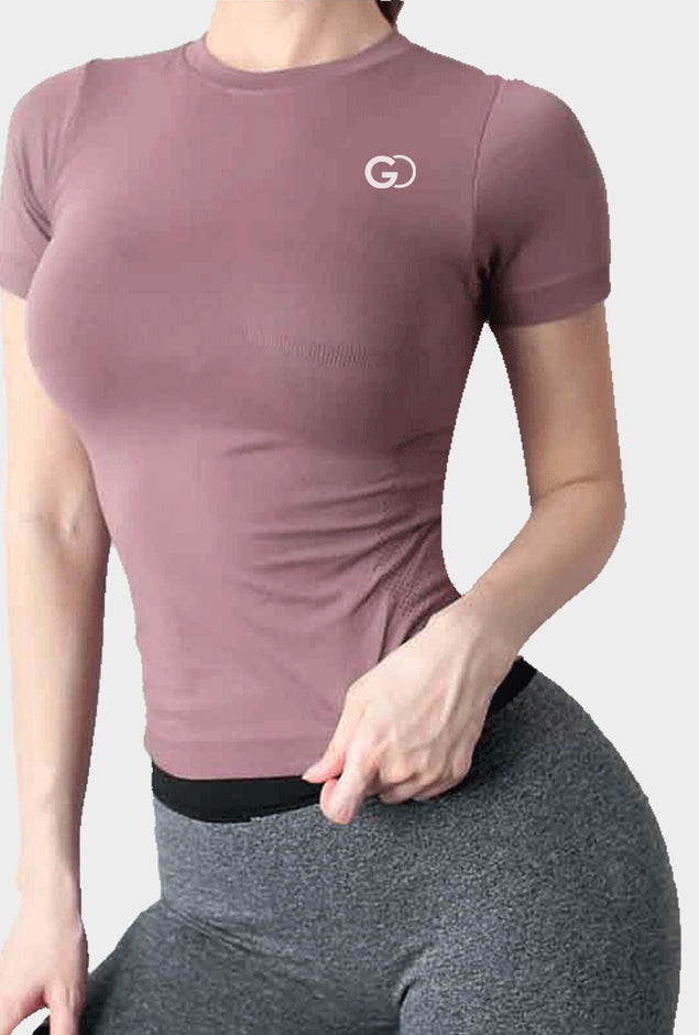 Women Yoga Top Seamless Sport T Shirts