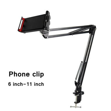 Metal Arm Mobile Phone Holder Tablet Stand