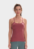 Women Yoga Sport Vest Sleeveless Shirt
